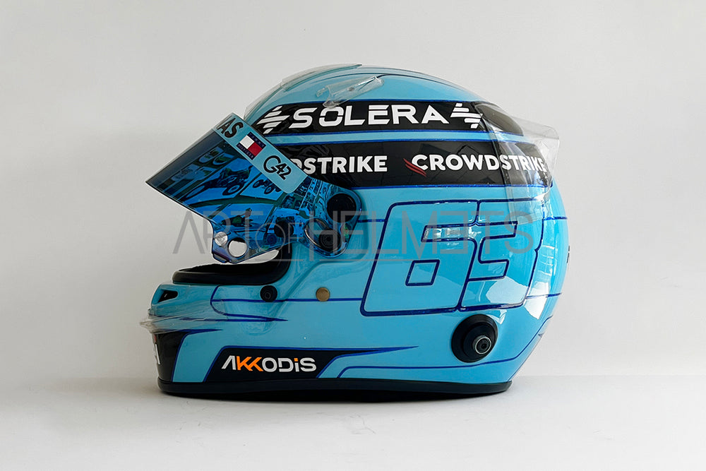George Russell 2024 F1 Full-Size 1:1 Replica Helmet