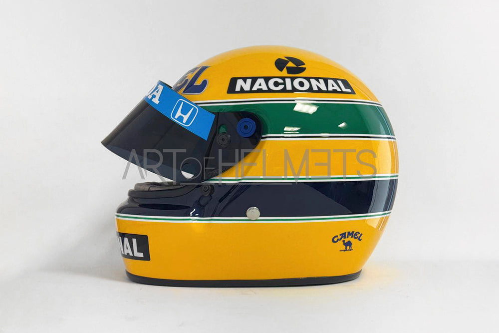 Ayrton Senna 1987 F1 Full-Size 1:1 Replica Helmet
