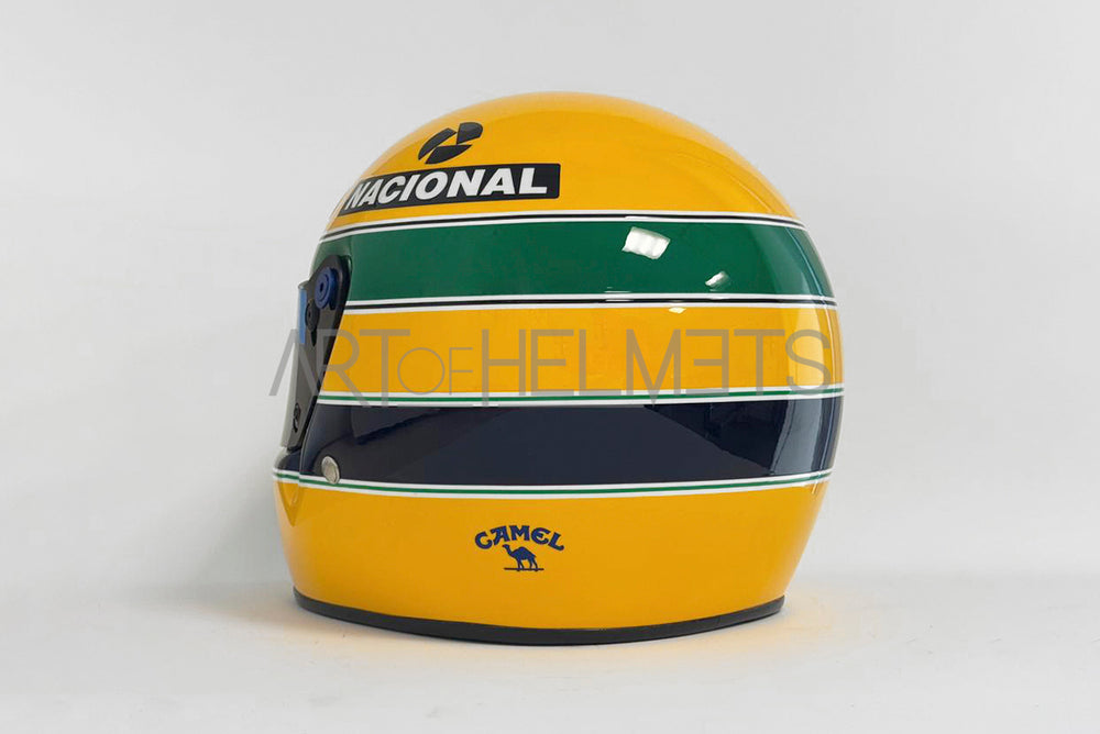 Ayrton Senna 1987 F1 Full-Size 1:1 Replica Helmet
