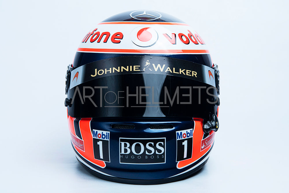 Réplica del casco de Fórmula Uno 1:1 de Jenson Button 2013