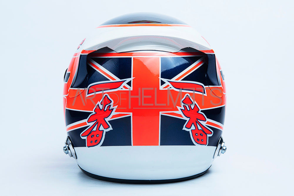 Réplica del casco de Fórmula Uno 1:1 de Jenson Button 2013