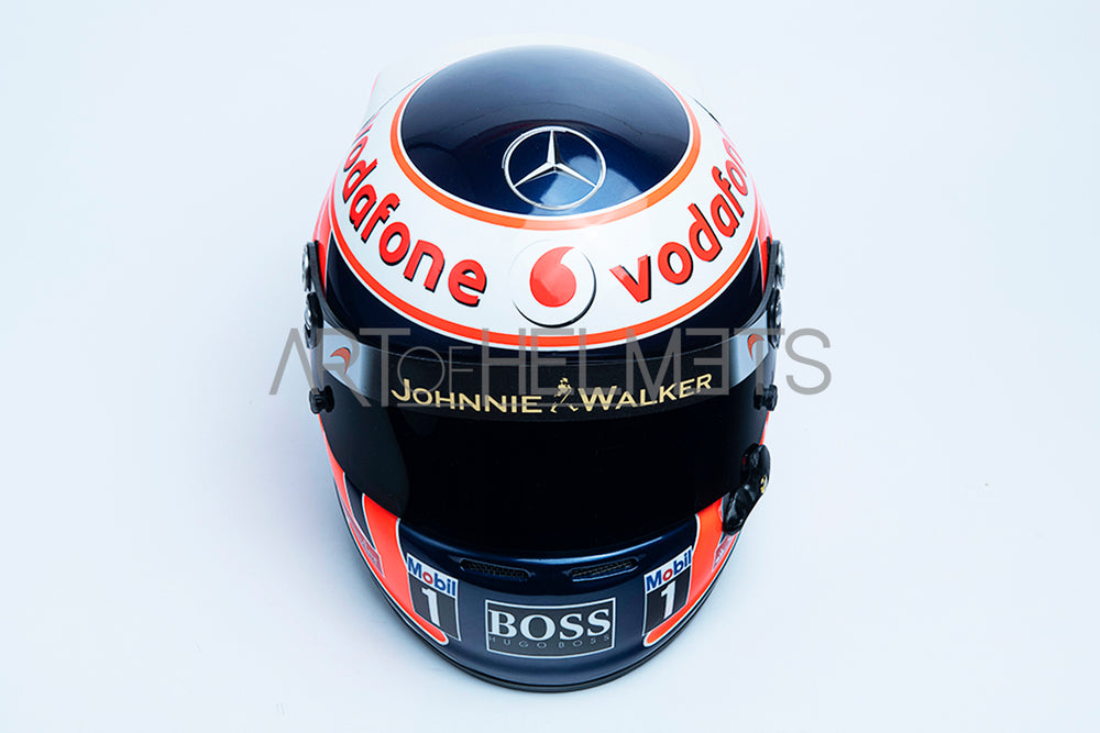 Réplica del casco de Fórmula Uno 1:1 de Jenson Button 2013