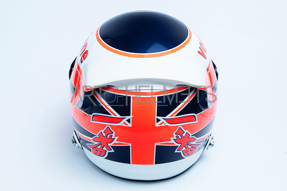 Réplica del casco de Fórmula Uno 1:1 de Jenson Button 2013