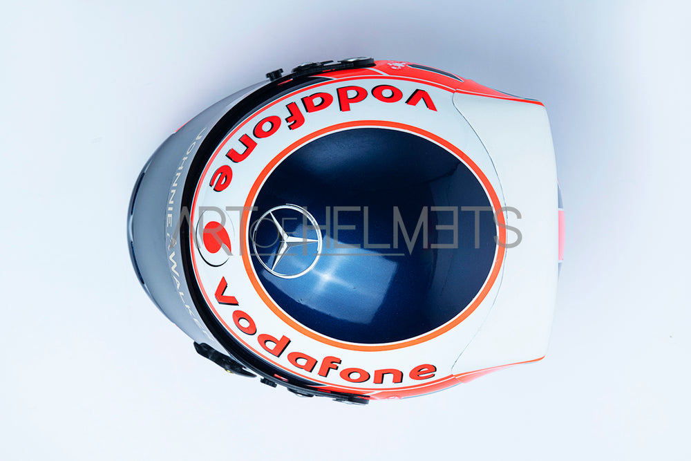 Réplica del casco de Fórmula Uno 1:1 de Jenson Button 2013