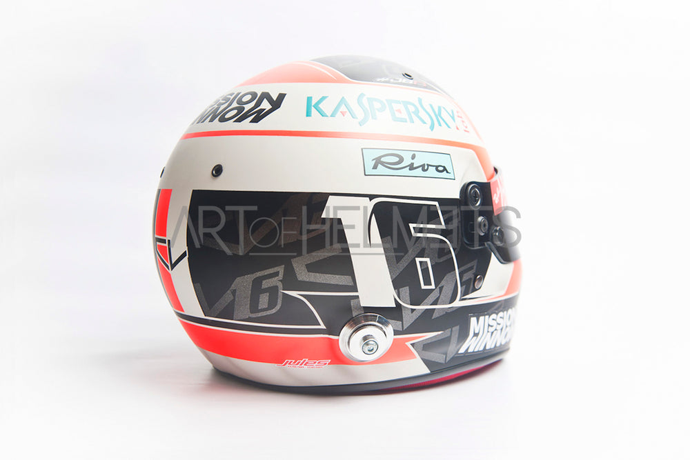 Charles Leclerc 2019 Full-Size 1:1 Casco Replica