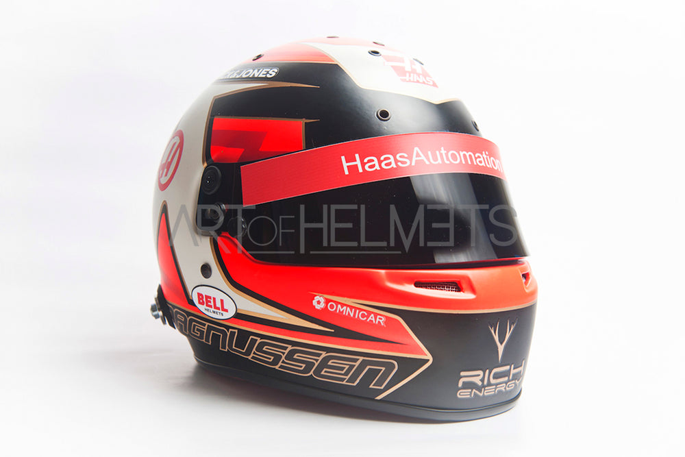 Kevin Magnussen 2019 Casco Réplica tamaño 1:1
