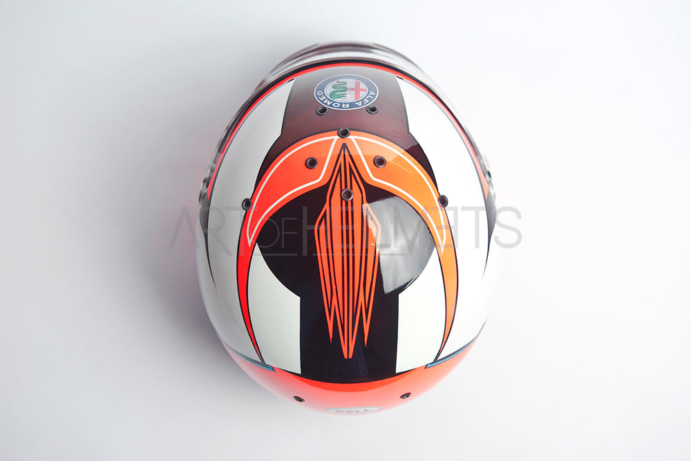 Kimi Räikkönen 2019 Casco Réplica tamaño 1:1