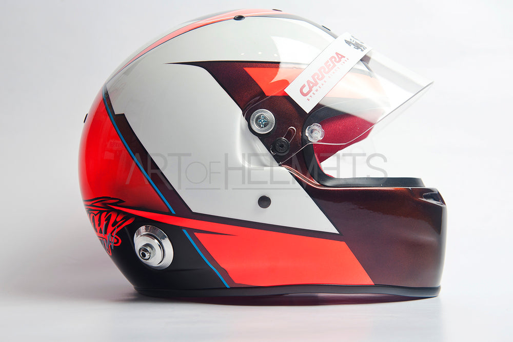 Kimi Räikkönen 2019 Casco Réplica tamaño 1:1