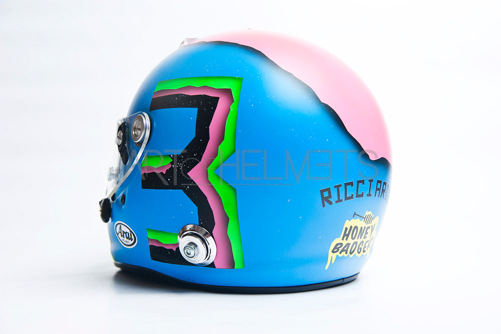 Daniel Ricciardo 2019 Casco Réplica 1:1 "Funky" Full-Size