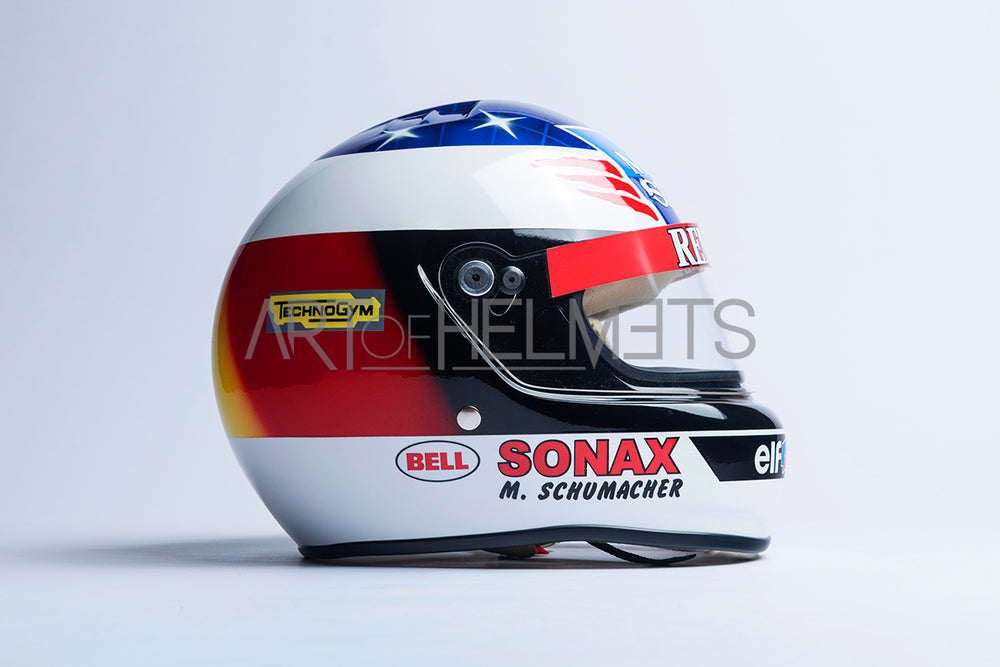 Michael Schumacher 1995 F1 Full-Size 1:1 Replica Helmet