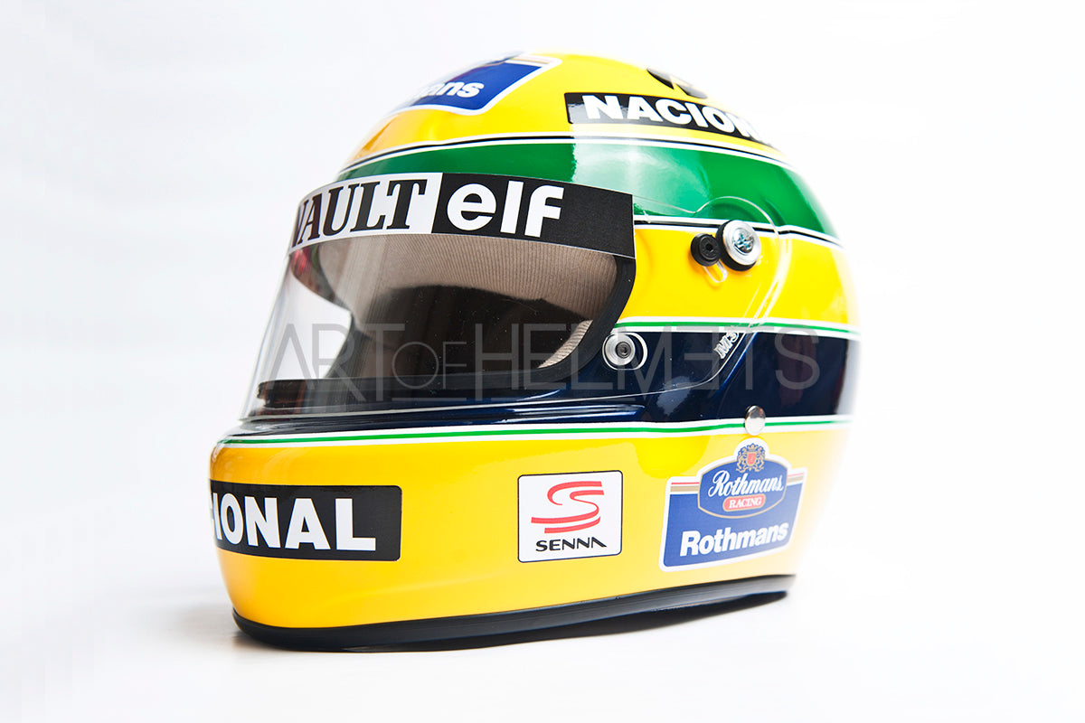 Ayrton Senna 1994 F1 Full-Size 1:1 Replica Helmet – Art of Helmets