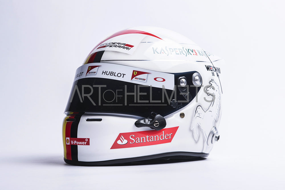 Casco Sebastian Vettel Ferrari Sebastian Vettel Casco NEW 1:5