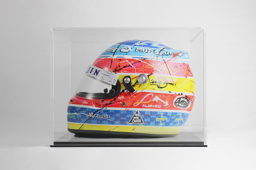 Fernando Alonso 2005 Art Custom Full-Size 1:1 Replica Helmet by Montesano.