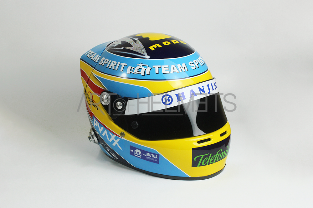 Fernando Alonso 2006 "Team Spirit" F1 World Champion Full-Size 1:1 Replica Helmet