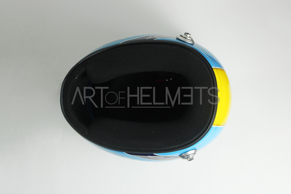 Fernando Alonso 2006 "Team Spirit" F1 World Champion Full-Size 1:1 Replica Helmet