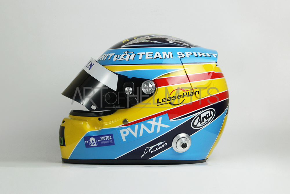 Fernando Alonso 2006 "Team Spirit" F1 World Champion Full-Size 1:1 Replica Helmet