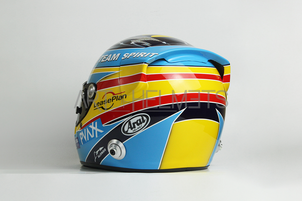 Fernando Alonso 2006 "Team Spirit" F1 World Champion Full-Size 1:1 Replica Helmet