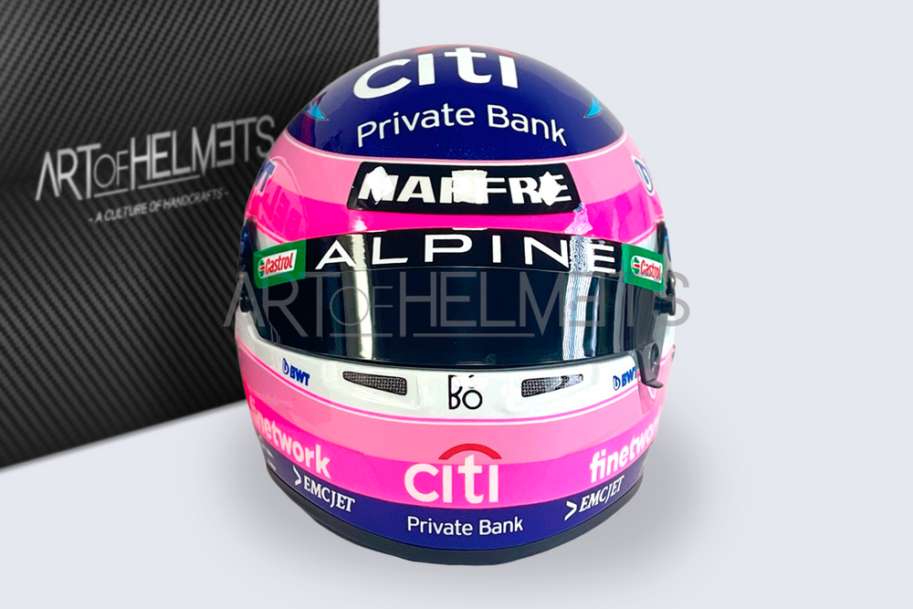 Fernando Alonso 2022 1:2 Scale Replica Helmet