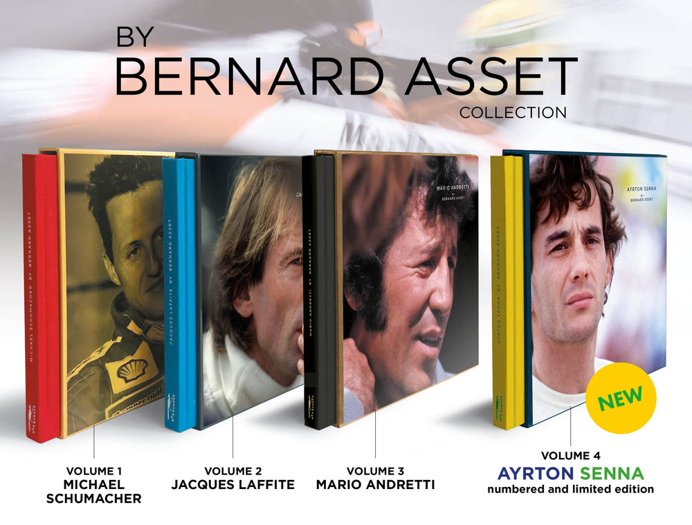 Complete Collection By Bernard Asset: Schumacher / Laffite / Andretti / Senna.