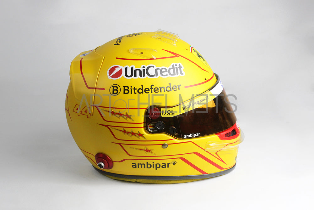 Lewis Hamilton 2025 F1 Season Full-Size 1:1 Replica Helmet (Updated)
