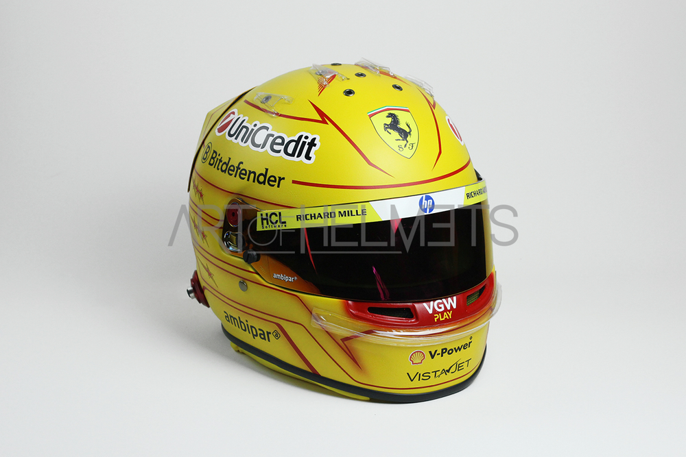 Lewis Hamilton 2025 F1 Season Full-Size 1:1 Replica Helmet (Matte)