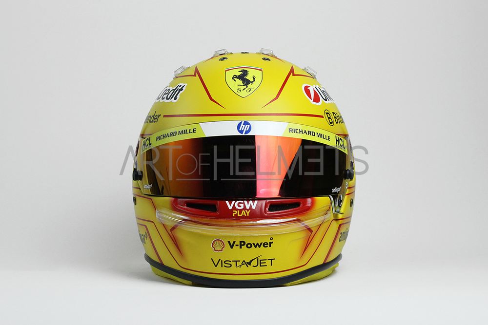 Lewis Hamilton 2025 F1 Season Full-Size 1:1 Replica Helmet (Matte)