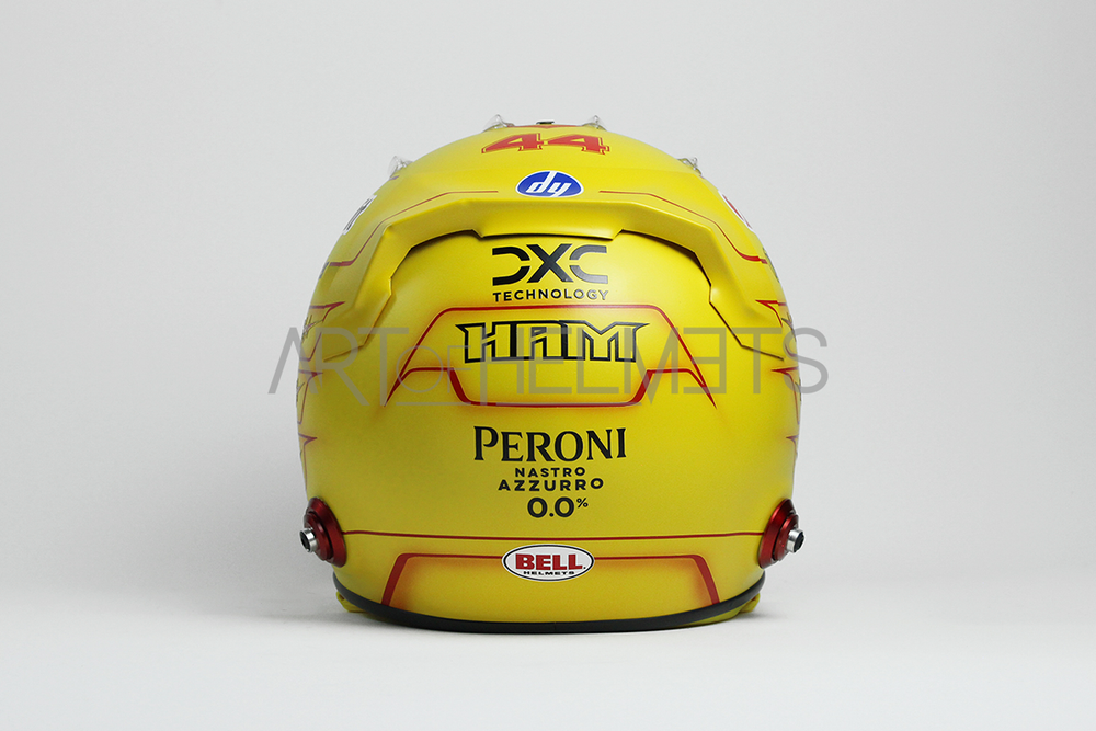 Lewis Hamilton 2025 F1 Season Full-Size 1:1 Replica Helmet (Matte)