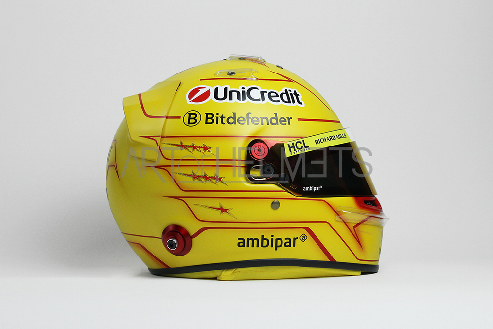 Lewis Hamilton 2025 F1 Season Full-Size 1:1 Replica Helmet (Matte)