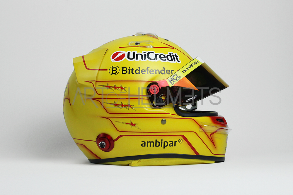Lewis Hamilton 2025 F1 Season Full-Size 1:1 Replica Helmet (Matte)