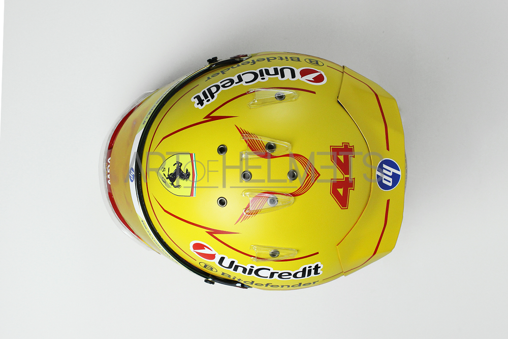 Lewis Hamilton 2025 F1 Season Full-Size 1:1 Replica Helmet (Matte)