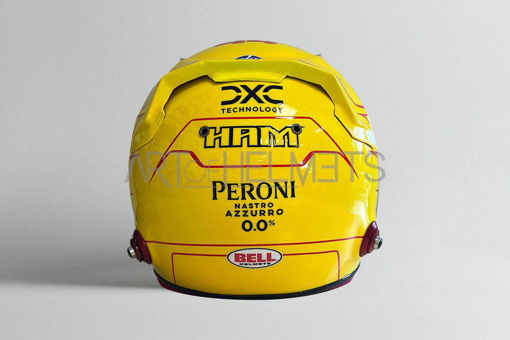 Lewis Hamilton 2025 F1 Pre- Season Full-Size 1:1 Replica Helmet (Glossy)