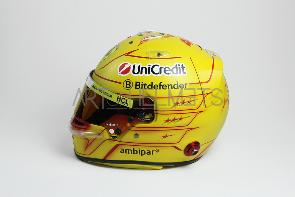 Lewis Hamilton 2025 F1 Season Full-Size 1:1 Replica Helmet (Matte)