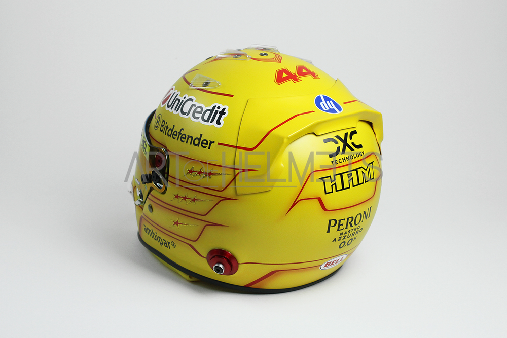 Lewis Hamilton 2025 F1 Season Full-Size 1:1 Replica Helmet (Matte)