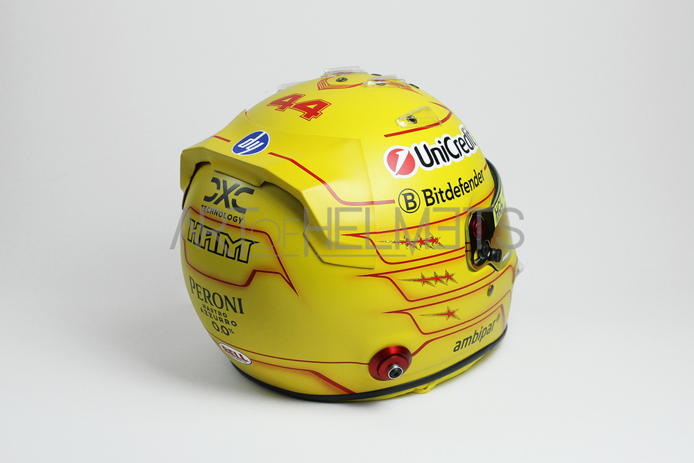 Lewis Hamilton 2025 F1 Season Full-Size 1:1 Replica Helmet (Matte)