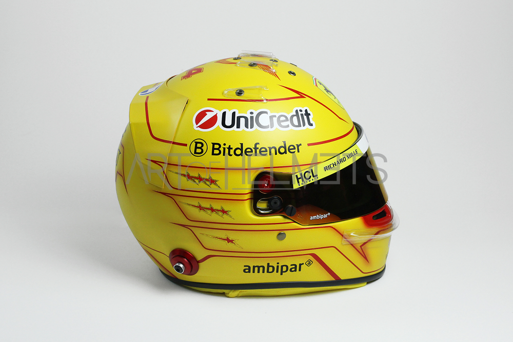 Lewis Hamilton 2025 F1 Season Full-Size 1:1 Replica Helmet (Matte)