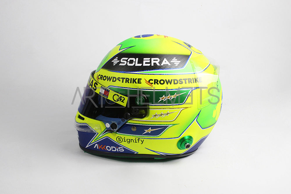 Lewis Hamilton 2024 F1 Brazilian GP Full-Size 1:1 Replica Helmet
