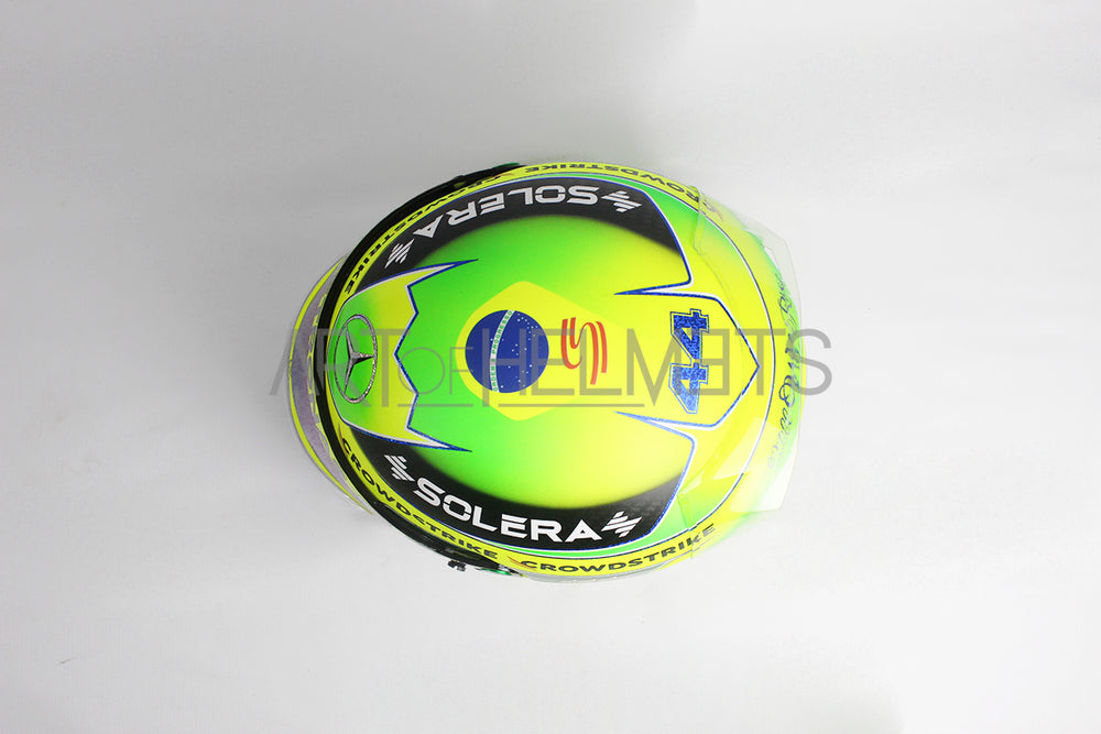 Lewis Hamilton 2024 F1 Brazilian GP Full-Size 1:1 Replica Helmet