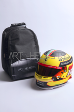 Charles Leclerc 2023 Monza Grand Prix F1 Full-Size 1:1 Replica Helmet (Original Visor)