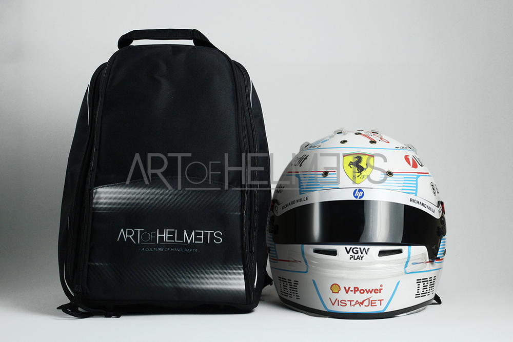 Charles Leclerc 2025 Monaco GP F1 Full-Size 1:1 Replica Helmet