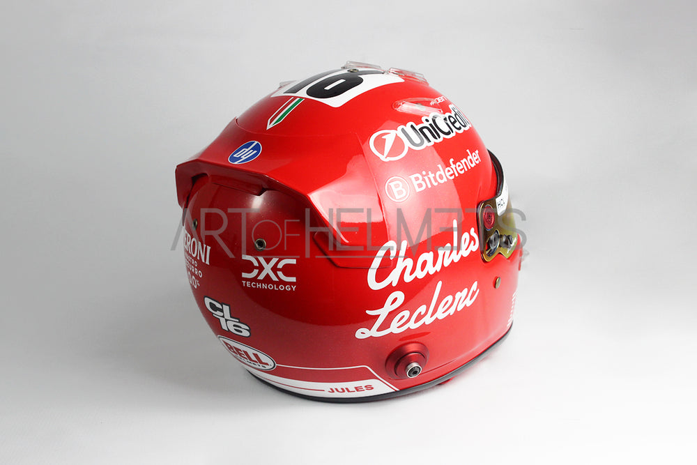 Charles Leclerc 2025 F1 Monza GP Special Full-Size 1:1 Replica Helmet