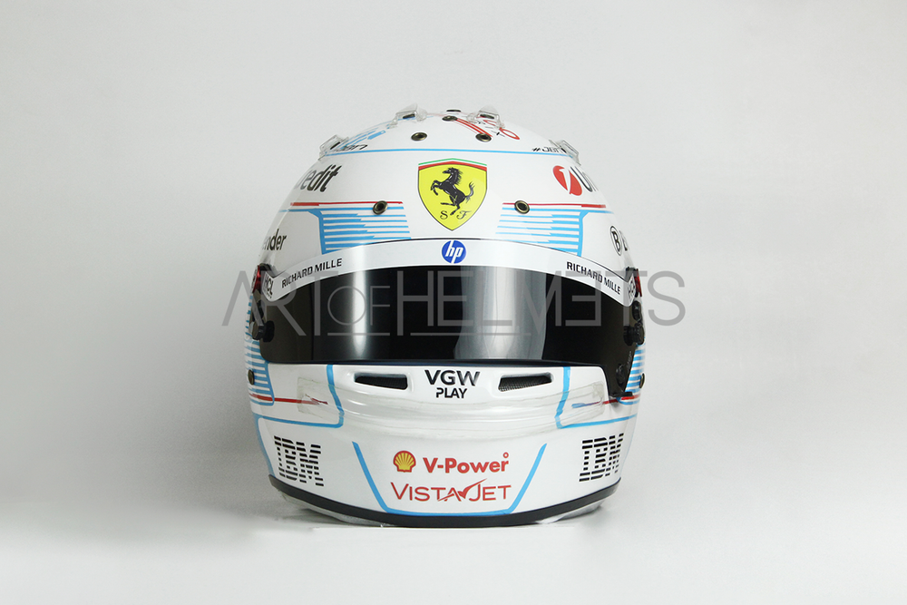 Charles Leclerc 2025 Monaco GP F1 Full-Size 1:1 Replica Helmet