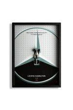 Lewis Hamilton 2014 Art Framed Print