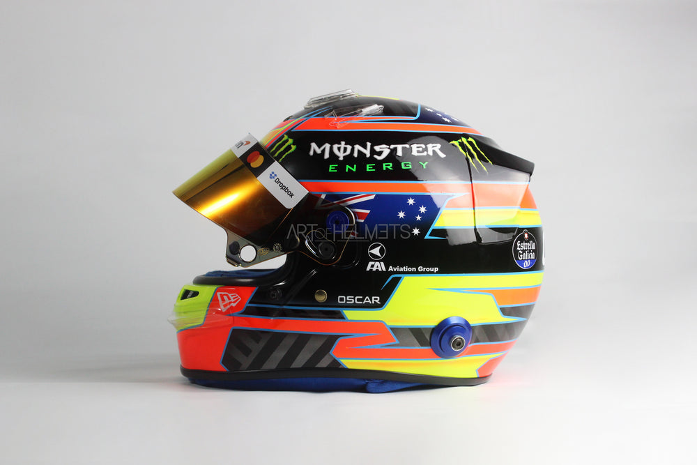 Oscar Piastri 2025 Regular Season F1 Full-Size 1:1 Replica Helmet