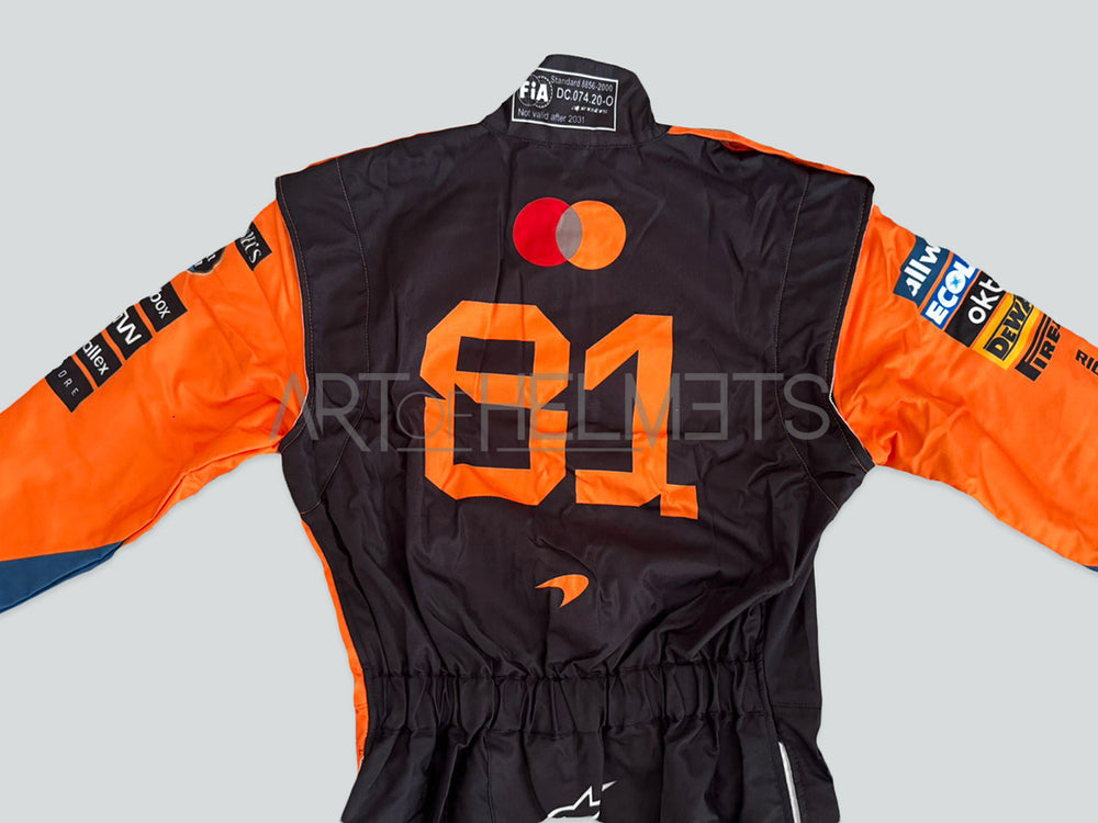 Oscar Piastri 2025 F1 Race Suit Replica