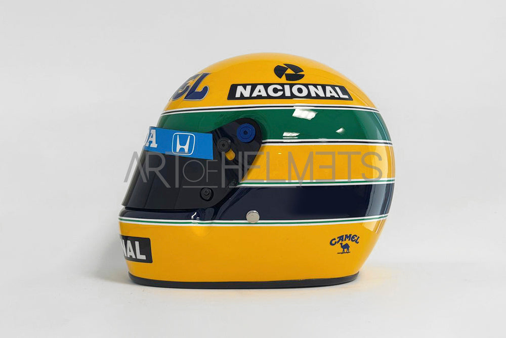 Ayrton Senna 1987 F1 Full-Size 1:1 Replica Helmet