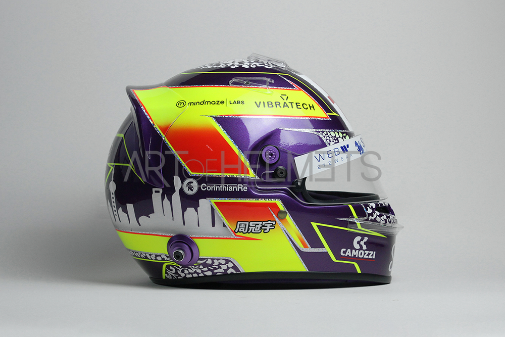 Zhou Guanyu 2023 F1 Full-Size 1:1 Replica Helmet
