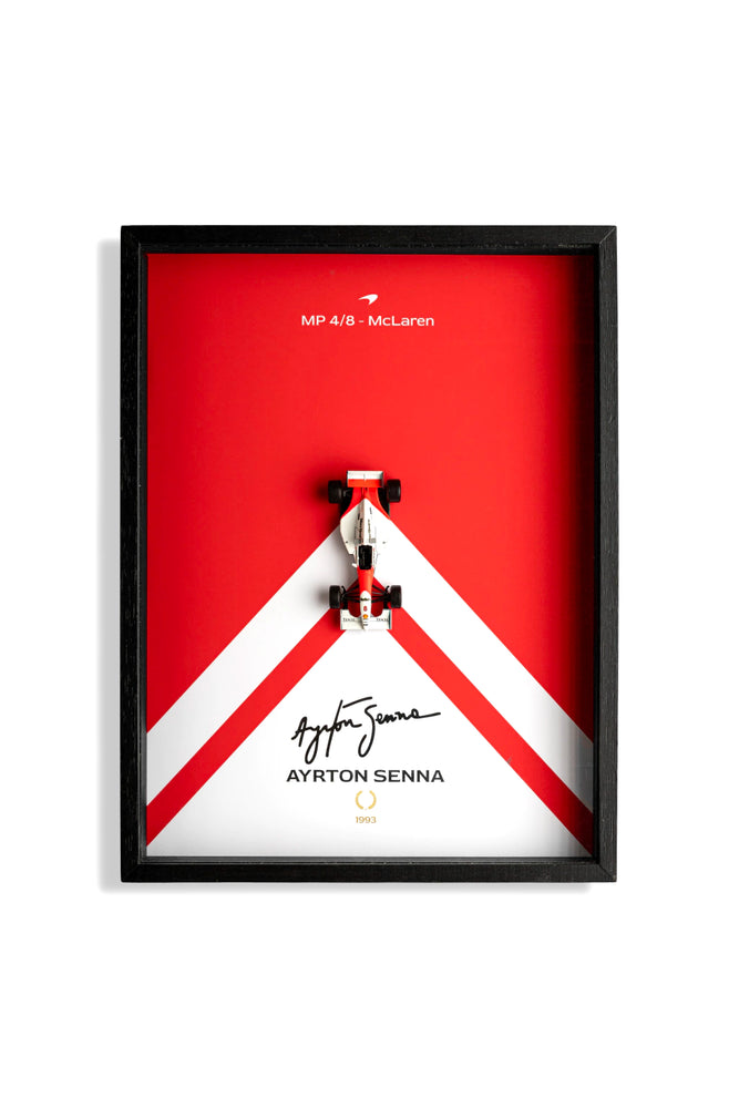 Ayrton Senna 1993 Art Framed Print