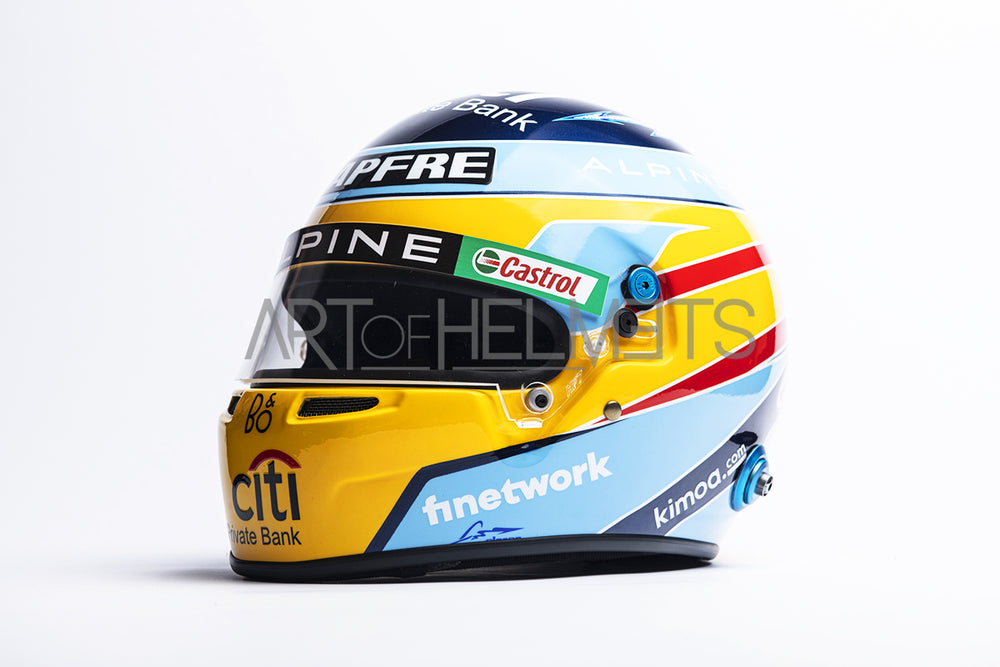 Fernando Alonso 2021 F1 Full-Size 1:1 Replica Helmet