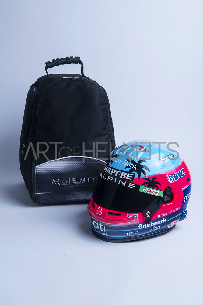 Fernando Alonso 2022 Miami Grand Prix F1 Full-Size 1:1 Replica Helmet
