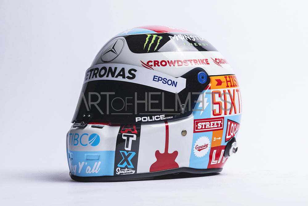 Valtteri Bottas 2021 F1 United States Grand Prix Full-Size 1:1 Replica Helmet